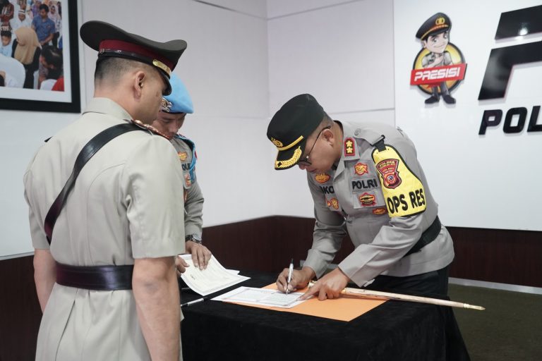 Iptu Riki Kustiawan Dilantik Jadi Kasat Lantas Tasikmalaya Kota