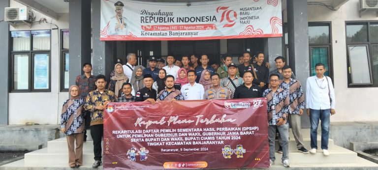 PPK Banjaranyar Gelar Rapat Pleno Rekapitulasi DPSHP