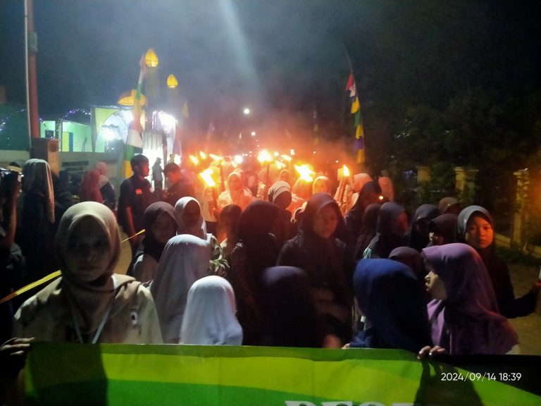 Peringatan Maulid Nabi di Banjar Dimeriahkan Pawai Obor
