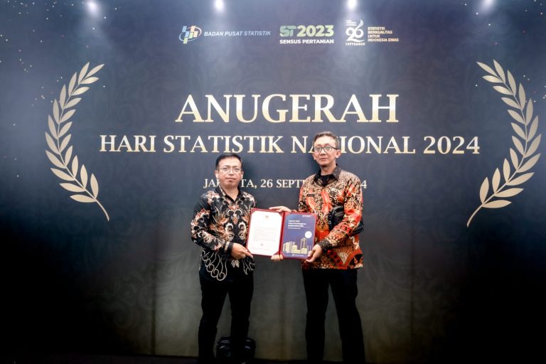 Pemkab Ciamis Raih Penghargaan “Anindhita Wistara Data” untuk Kedua Kalinya