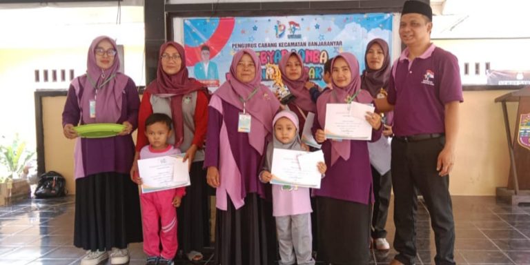 Gebyar Lomba Mewarnai dan Pentas Gerak Lagu di Kecamatan Banjaranyar