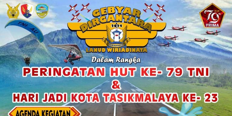 Gebyar Dirgantara: Meriahkan HUT ke-79 TNI di Tasikmalaya