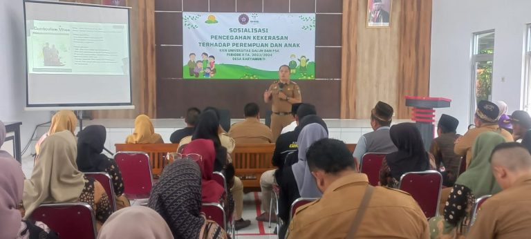 Mahasiswa KKN Edukasi Cegah Kekerasan di Karyamukti