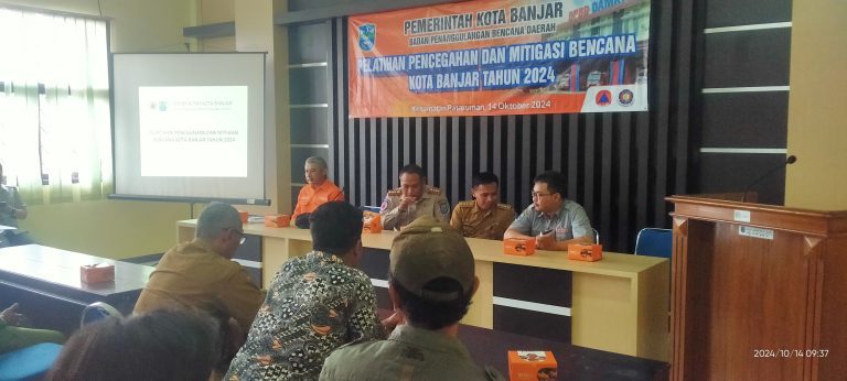 Pelatihan Pencegahan dan Mitigasi Bencana di Banjar