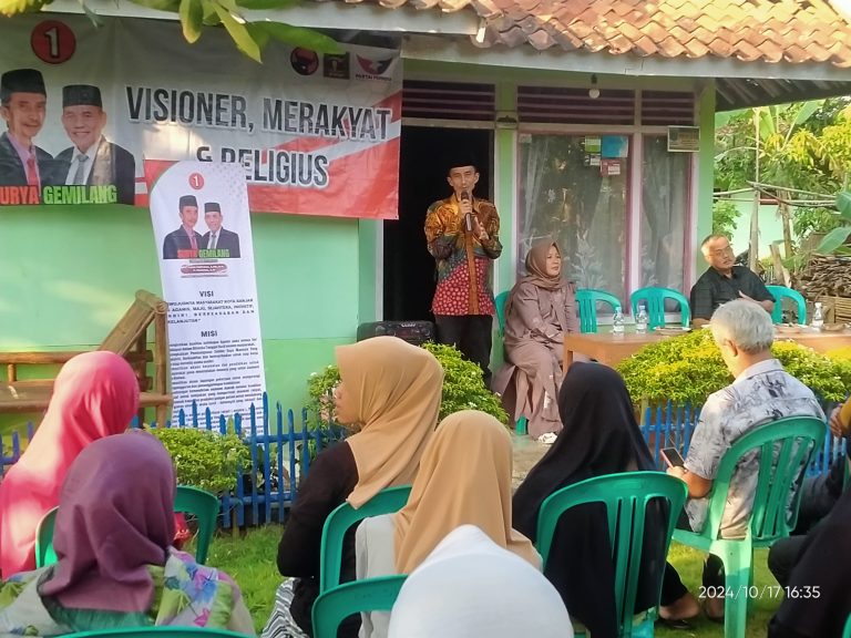Warga Desa Neglasari Yakin Calon Wali Kota Banjar Nana Suryana Bawa Perubahan