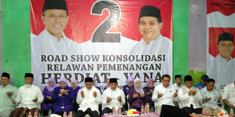 Dukungan Masyarakat Kuatkan Posisi Herdiat-Yana di Pilkada