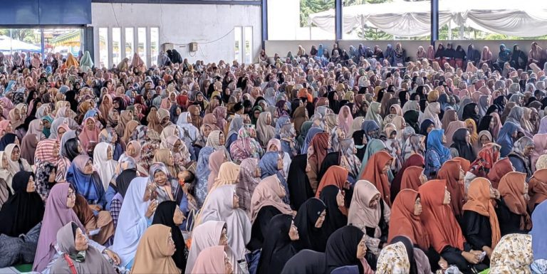 Ribuan Jamaah FSPP dan BKMM Hadiri Safari Maulid 2024 di Ciamis