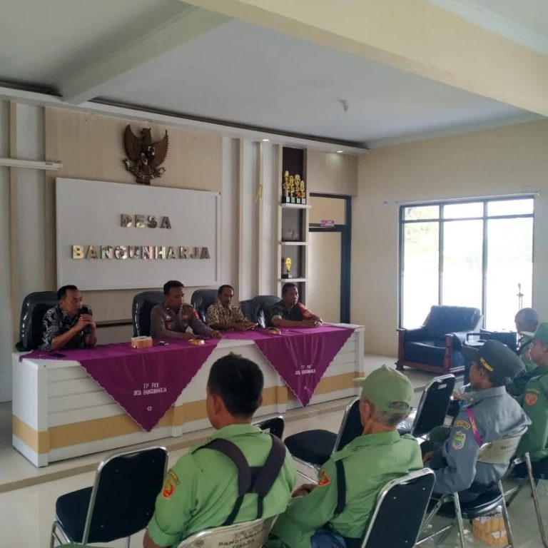 H-8 Pilkada, Masyarakat Desa  Bangunharja Siap Sukseskan Pilkada