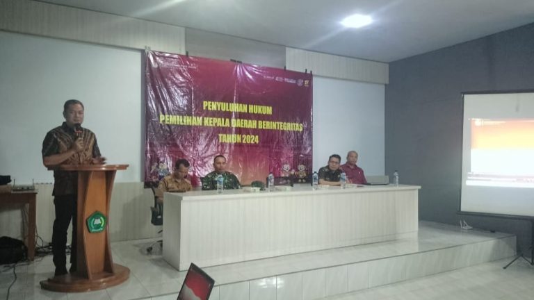 Penyuluhan Hukum Bertema Pilkada Berintegritas Dibuka Ketua KPU Ciamis
