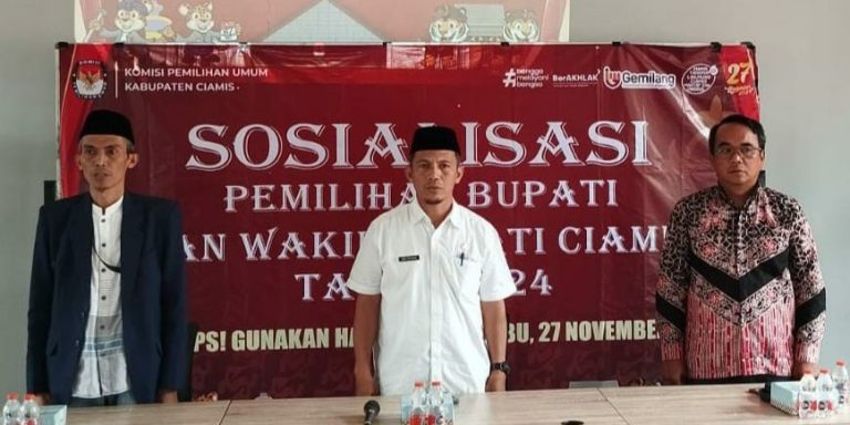 KPU Ciamis Sosialisasi Pilkada untuk Pemilih Pemula