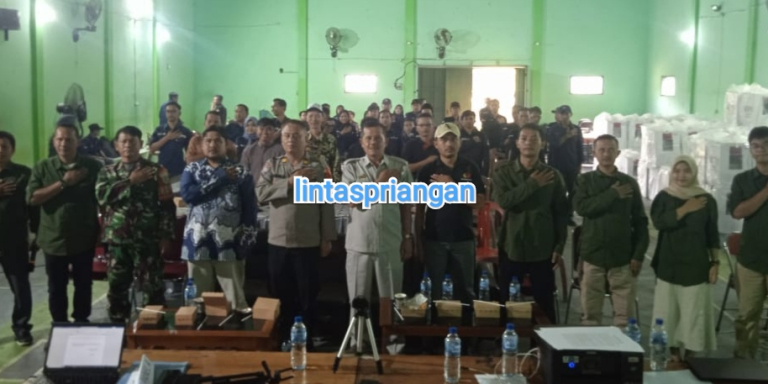PPK Baregbeg Gelar Pleno Terbuka Pemilu 2024 di GOR