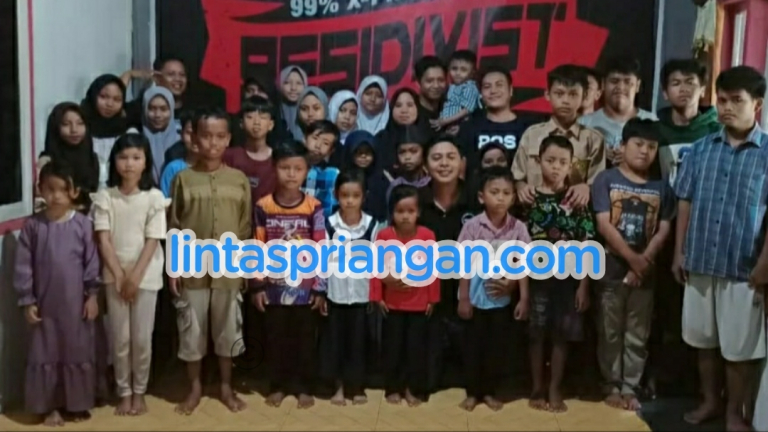 YAIR Ciamis Salurkan Bantuan Kepada 40 Anak Yatim