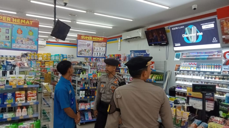 Polres Tasikmalaya Gencar Patroli Minimarket Jelang Nataru