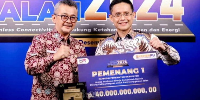 Ciamis Sabet Penghargaan Nasional Bidang Jalan Terbaik