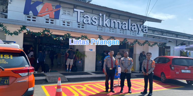 Keamanan Stasiun Tasikmalaya Ditingkatkan Saat Nataru