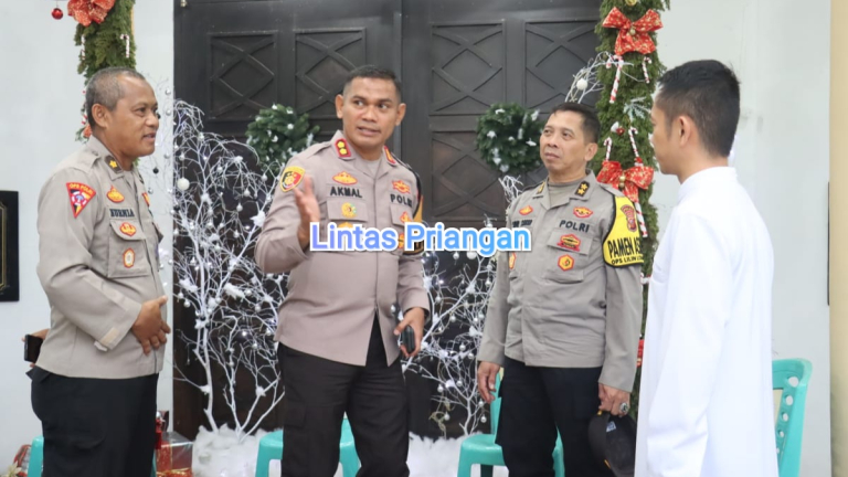Polres Ciamis Pastikan Perayaan Natal Berlangsung Aman