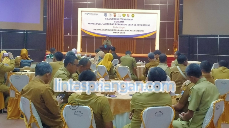 PJ Walikota Banjar Hadiri Silaturahmi Bersama Kepala Desa