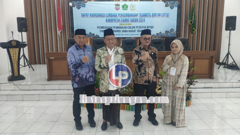 Siapkan Kafilah MTQH tingkat Jabar 2025, LPTQ Ciamis Gelar Rakor dan Pembinaan