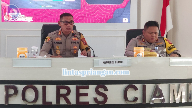 Sepanjang Tahun 2024, Angka Kriminalitas di Ciamis Menurun