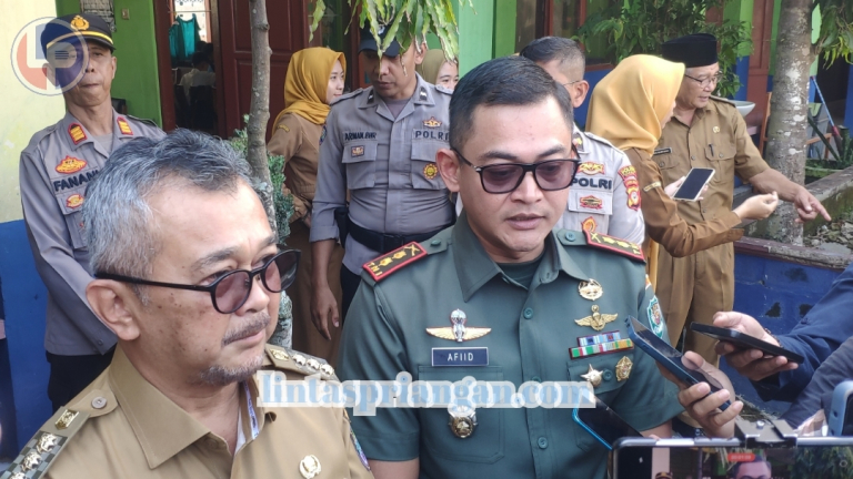 PJ Bupati dan Dandim 0613/Ciamis Hadiri Launching Program MBG