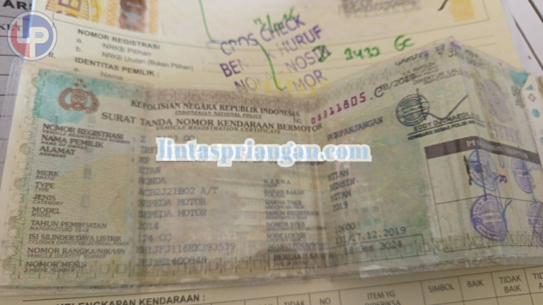 Kehilangan BPKB, Menghambat Proses Administrasi Pembayaran Pajak Kendaraan