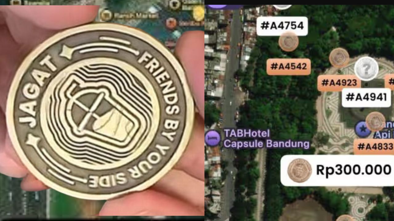 berburu koin jagat di bandung