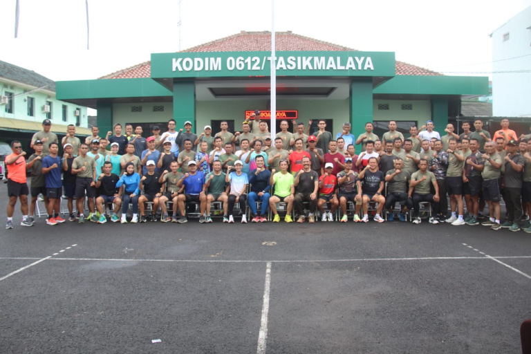 Seru! Fun Run Kodim 0612/Tasikmalaya