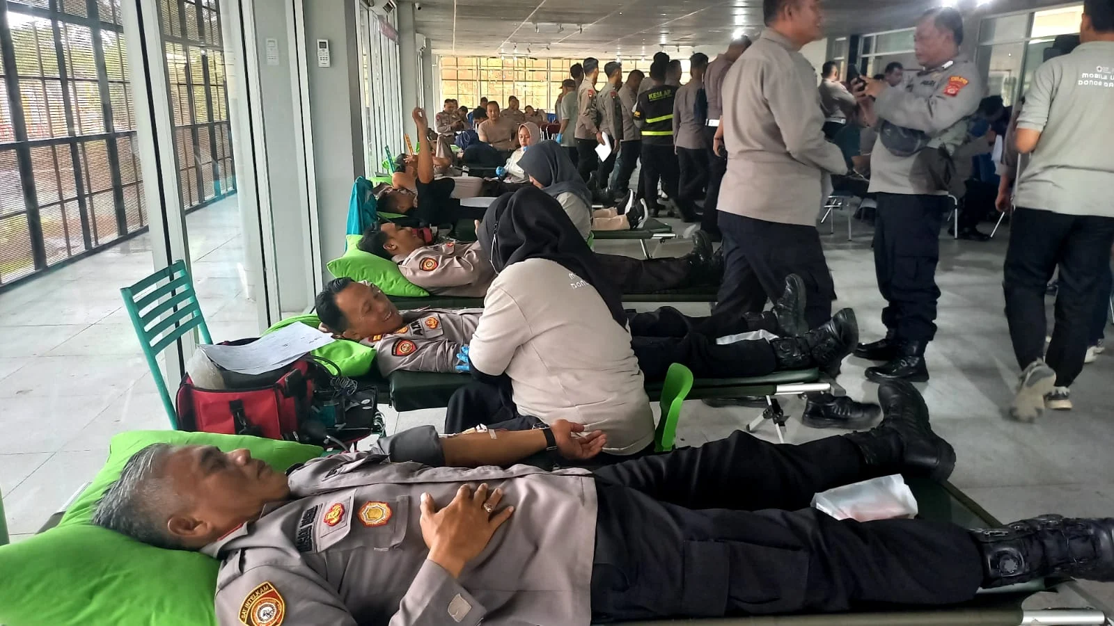 Donor Darah Polres Tasikmalaya Kota
