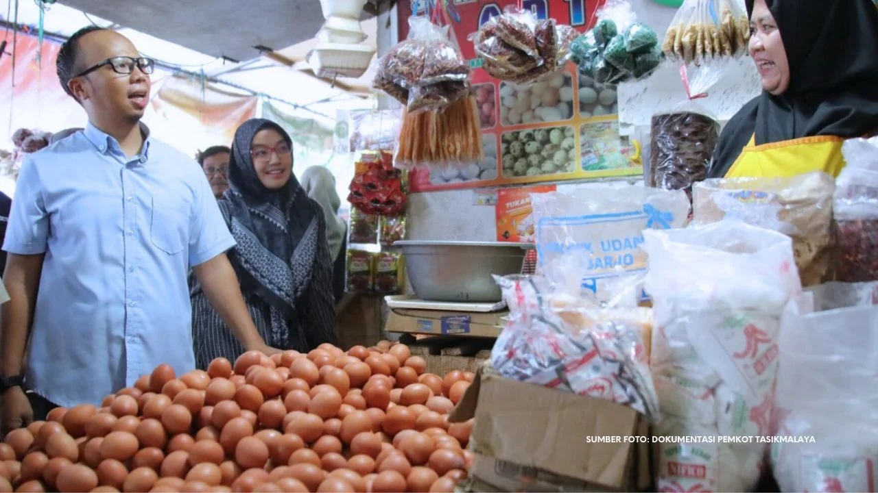 Hari Pertama Ramadan Wali Kota Tasikmalaya Viman ke Pasar Cikurubuk