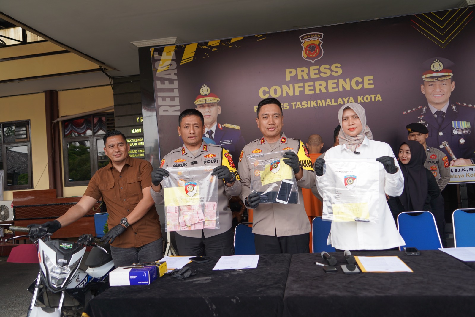 Pengedar Uang Palsu di Kota Tasikmalaya