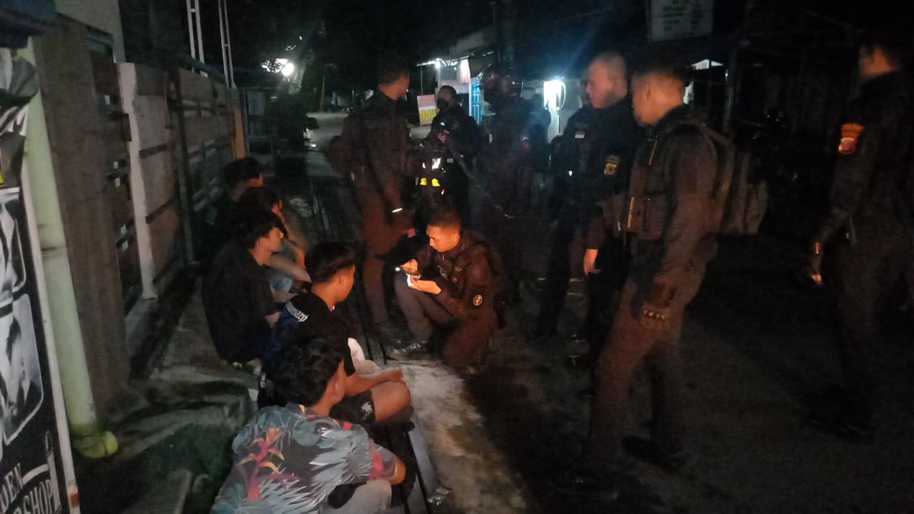 Tim Maung Galunggung Amankan Perang Sarung