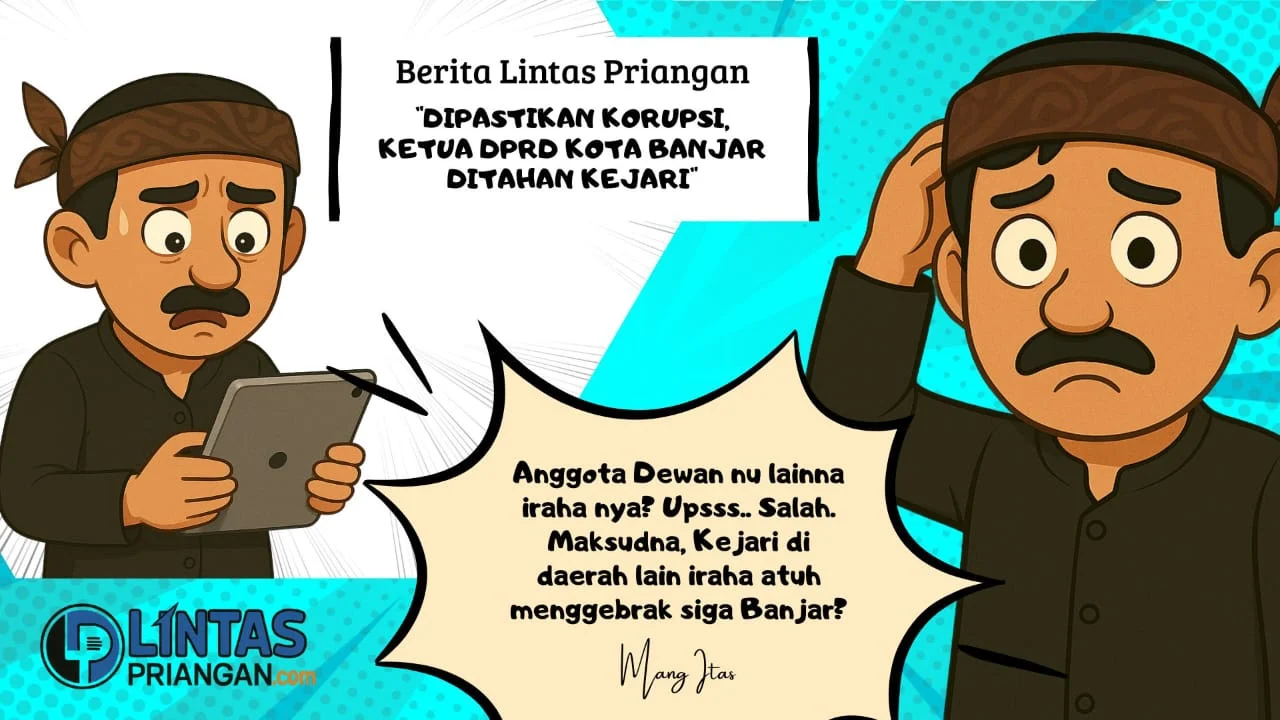 Kejari Kota Banjar Tangkap Ketua DPRD