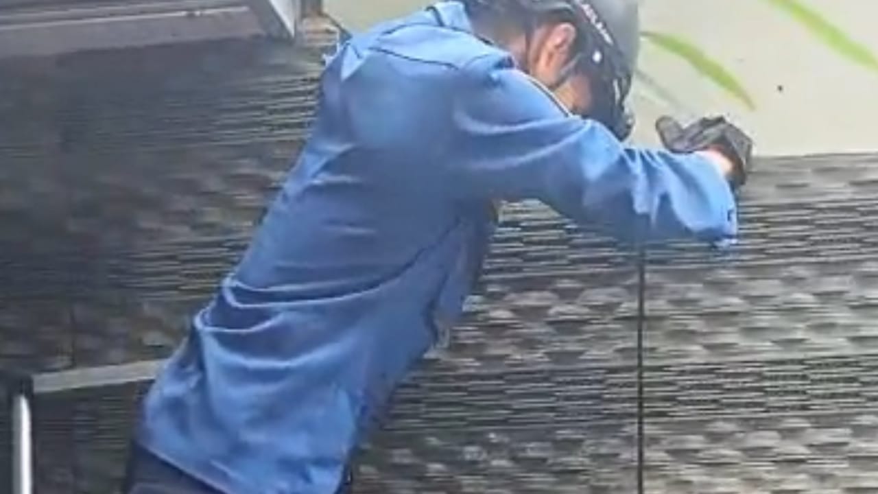 Damkar Tasikmalaya Selamatkan Seekor Kucing