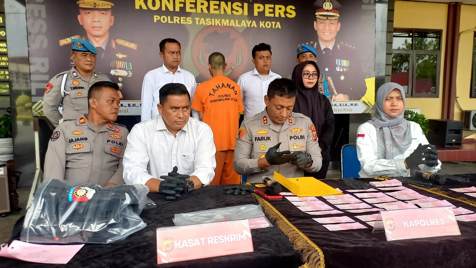 Kasus Uang Palsu di Tasikmalaya