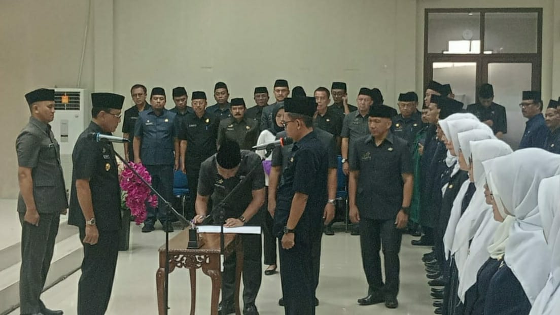 pelantikan kepala sekolah ciamis