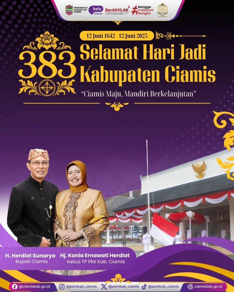 Selamat Hari Jadi Ciamis ke-383