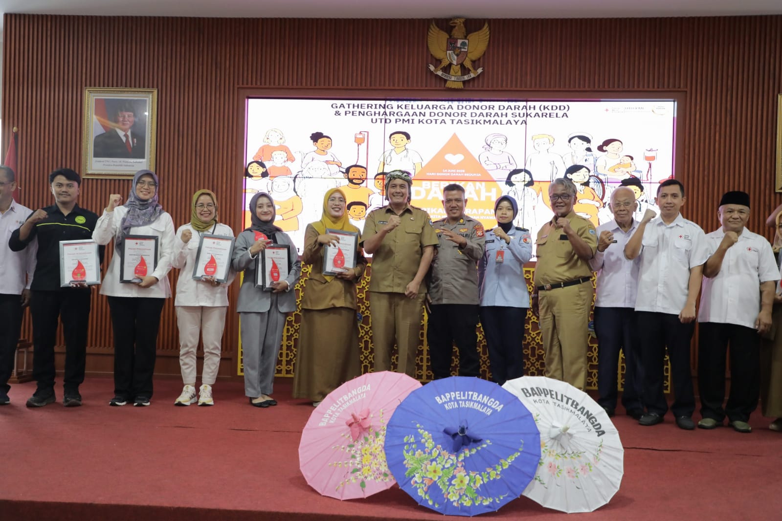 Donor Darah Wakil Wali Kota Tasikmalaya
