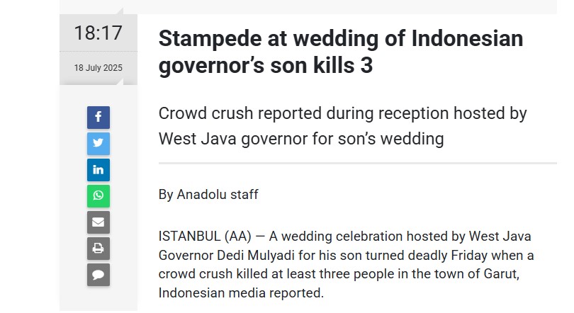 tragedi hajat putra kdm disorot media asing