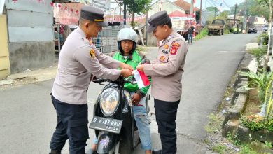 Polsek Mangkubumi, bendera merah putih, perayaan kemerdekaan