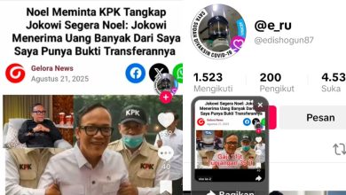 noel setor uang ke jokowi