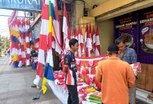 pedagang bendera tasikmalaya