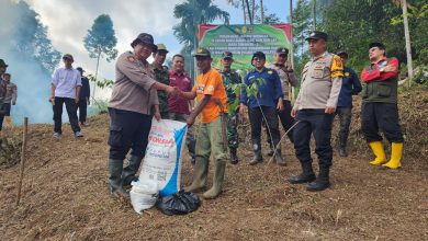 polsek puspahian tanam jagung