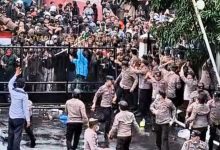 demo di tasikmalaya ricuh