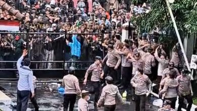 demo di tasikmalaya ricuh