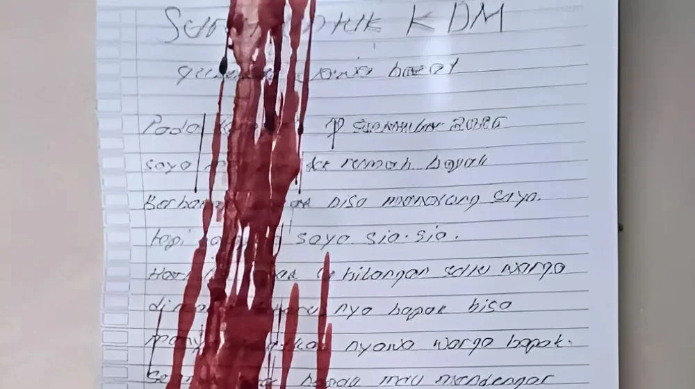 Surat untuk KDM dari Pria Gantung Diri