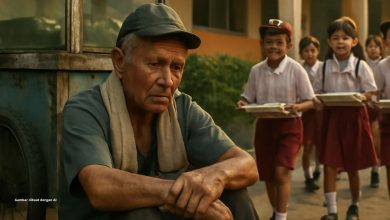 Anak-anak Makan Gratis, Pedagang Jajanan Menangis