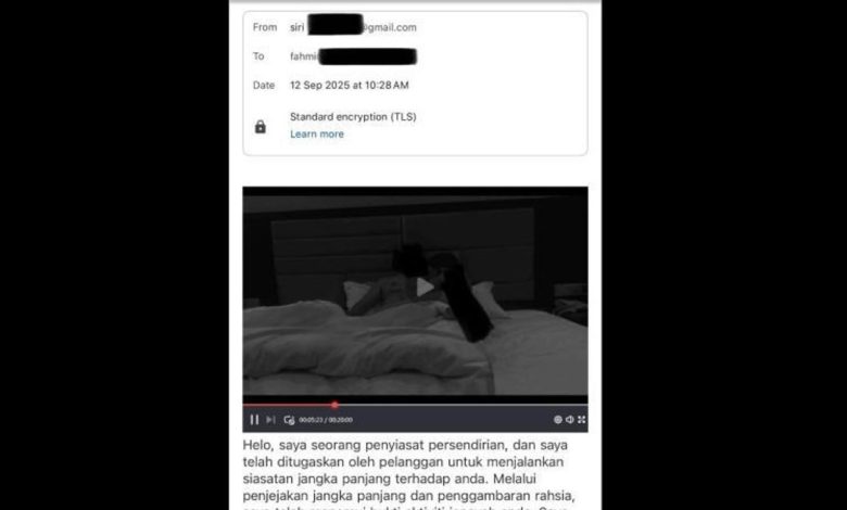 menteri malaysia diancam