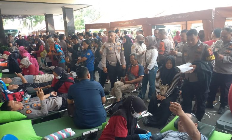 Donor Darah Polres Tasikmalaya