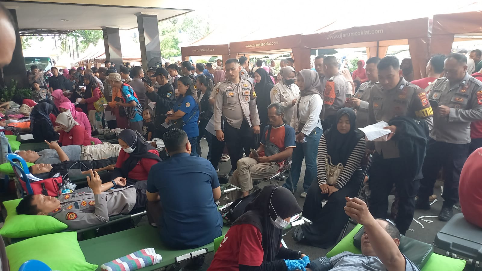 Donor Darah Polres Tasikmalaya