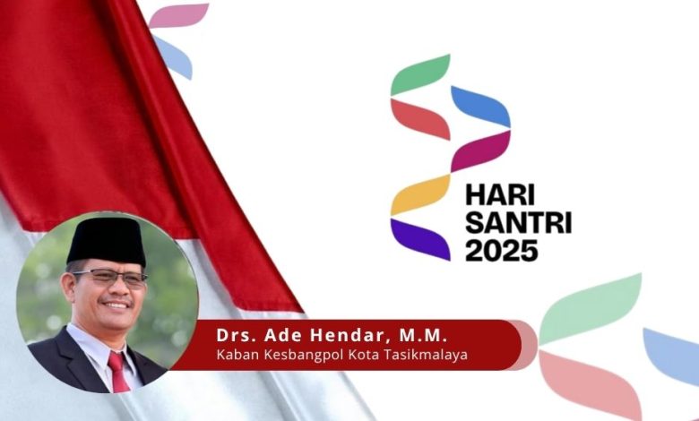 Kaban Kesbangpol Kota Tasikmalaya Hari Santri Nasional 2025